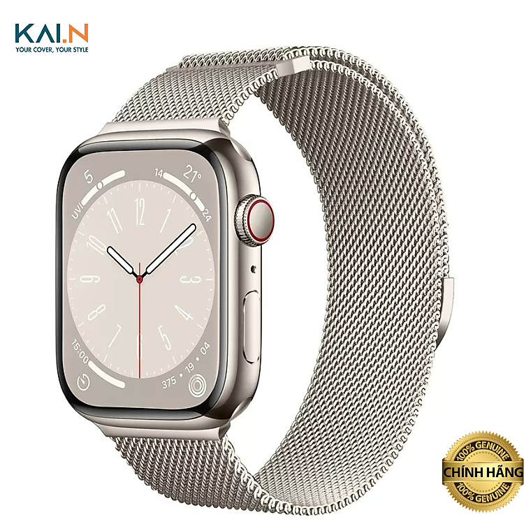 Dây Đeo Thép Kai.N Dành Cho Apple Watch Ultra 2 / 1, Apple Watch Series 10-1/SE/SE 2022, KAI.N Burenfield_ Hàng chính hãng
