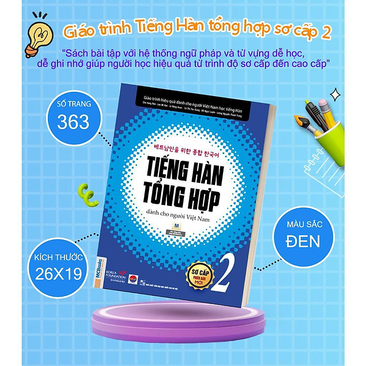 Tiếng Hàn Tổng Hợp Dành Cho Người Việt Nam - Sơ Cấp 2 - Ảnh 2
