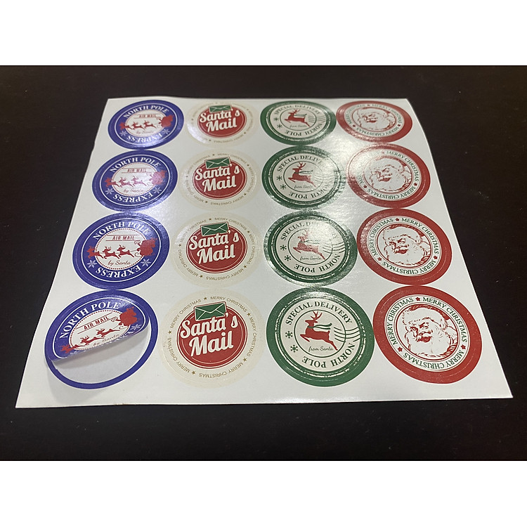 Stickers dán trang trí Noel cao cấp - Ảnh 2