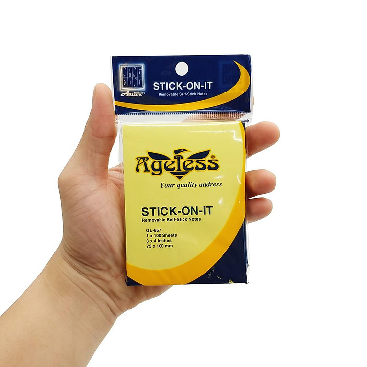 Giấy Note 3 x 4 Ageless GL-657 (Màu Vàng) - Ảnh 6