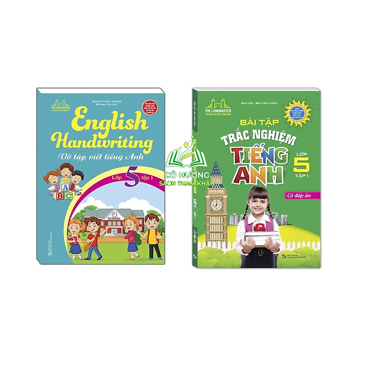 Vở Tập Viết Tiếng Anh & Bài Tập Trắc Nghiệm Tiếng Anh Lớp 5 Tập 1