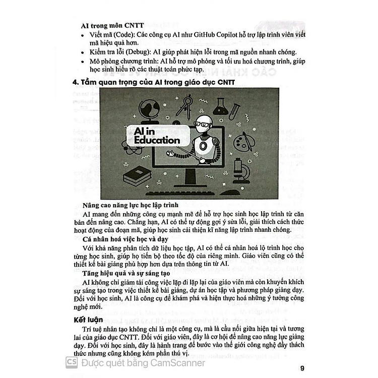Ứng dụng trí tuệ nhân tạo (AI) trong dạy và học môn công nghệ thông tin (dành cho giáo viên và học sinh) - Ảnh 4