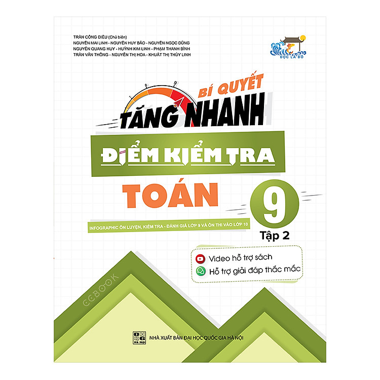 Sách Bí Quyết Tăng Nhanh Điểm Kiểm Tra Toán 9 - Tập 2