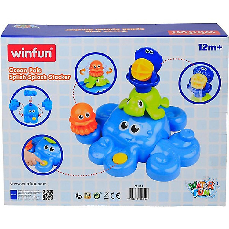 Mua Đồ Chơi Tắm Tháp Bạch Tuộc Winfun 7117A Chính hãng Giá tốt - Hình ảnh 5