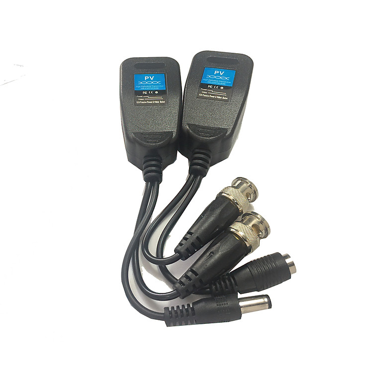 Jack Balun video kèm Power BL,AC (2 chiếc ) dành cho camera