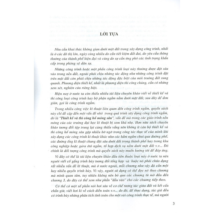 Thiết Kế Và Thi Công Hố Móng Sâu (Tái bản năm 2023) - Ảnh 2