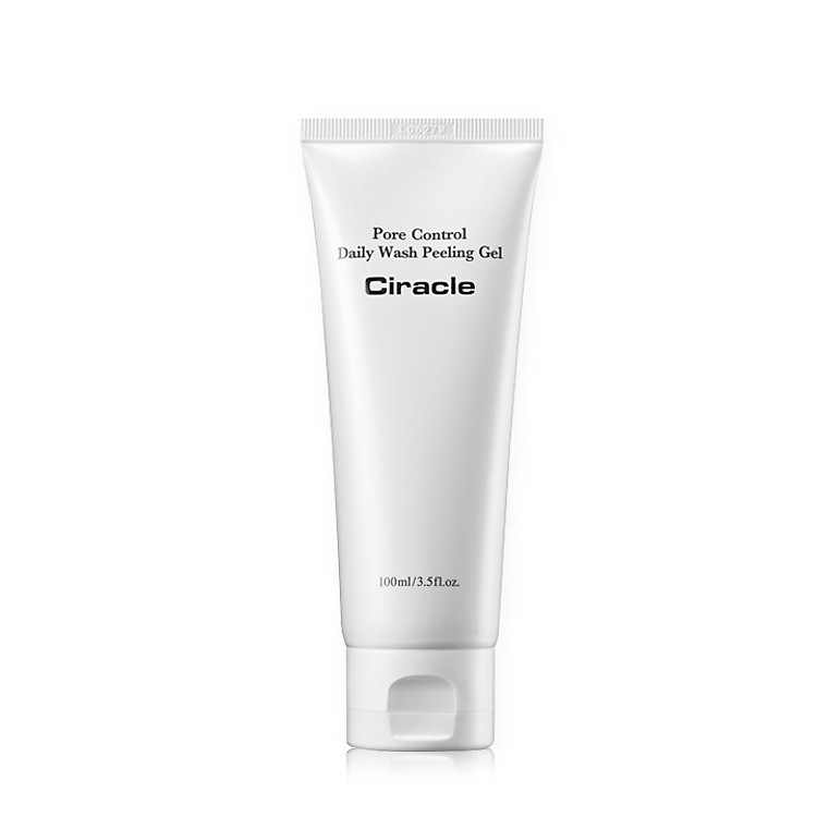 Gel rửa mặt tẩy tế bào chết loại bỏ mụn đầu đen, kiểm soát nhờn Ciracle Pore Control Daily Wash Peeling Gel 100ml