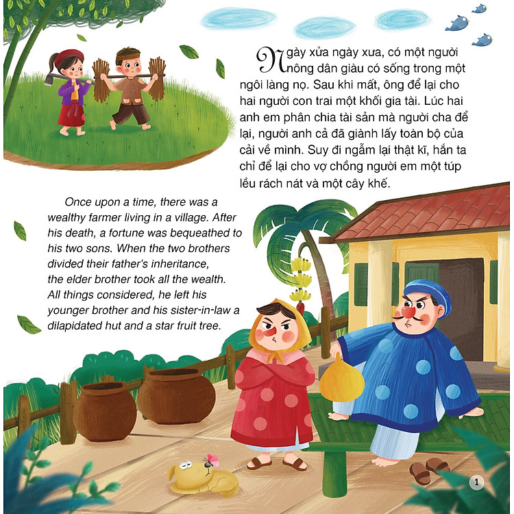 Truyện Cổ Tích Việt Nam (Song Ngữ Việt - Anh) - Ảnh 2