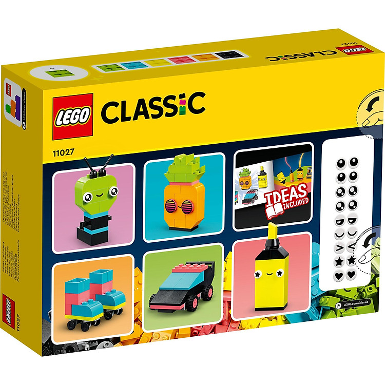 LEGO Classic 11027 Gạch Sáng Tạo Neon Chính hãng Ưu đãi - Hình ảnh 5