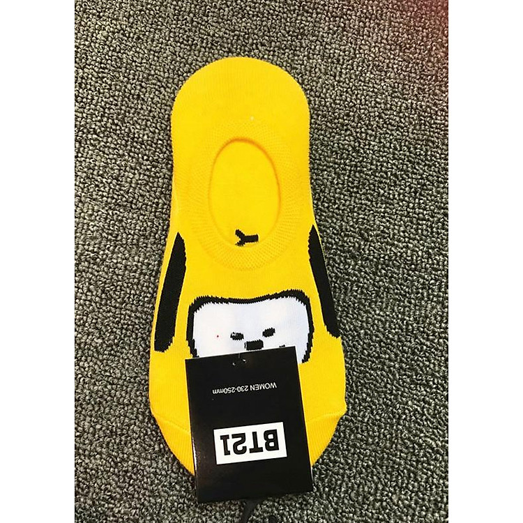 Tất đeo chân phong cách BTS BT21