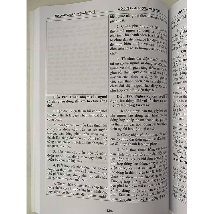 So sánh Bộ luật lao động năm 2012 - 2019 và các văn bản hướng dẫn thi hành - Ảnh 5