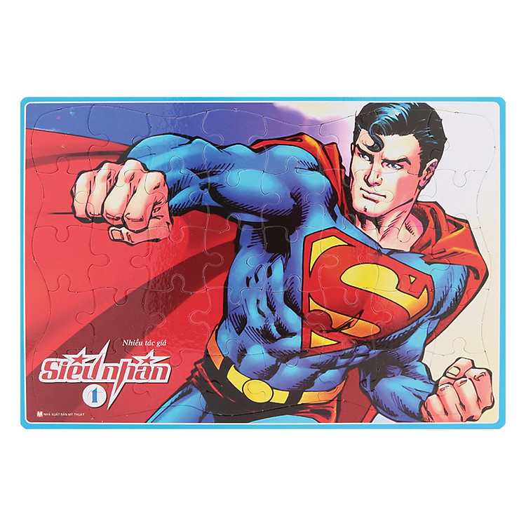 Sách Ghép Hình Siêu Nhân 1