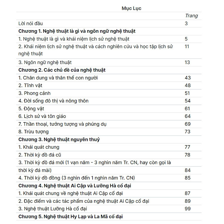 Giáo Trình Lịch Sử Nghệ Thuật (Trọn Bộ 2 Cuốn) - Ảnh 4