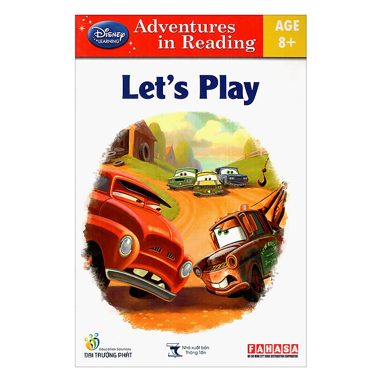 Sách Disney learning Adventures in Reading: Let's Play (Age 8+)