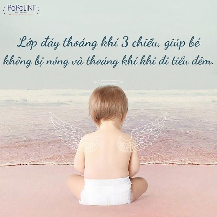 Combo 6 bịch tã quần POPOLINI size XL Tiết kiệm - Hình ảnh 5