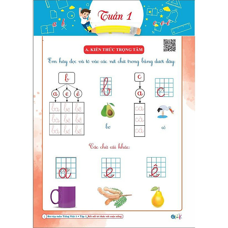 Bài Tập Tuần và Đề Kiểm Tra 1 - Toán và Tiếng Việt học kì 1 - Kết nối tri thức với cuộc sống - Ảnh 3