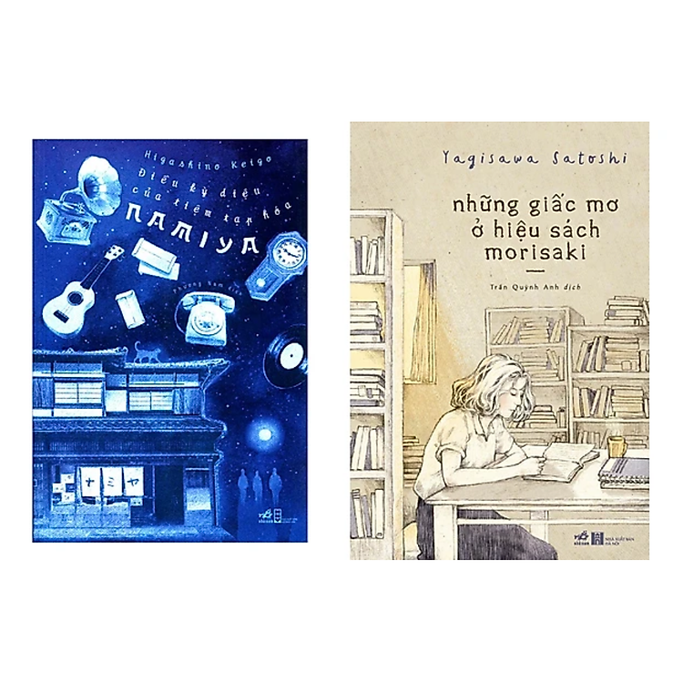 Combo 2 Cuốn Văn Học Nhật Bản: Điều Kỳ Diệu Của Tiệm Tạp Hóa NAMIYA (Tái Bản) + Những Giấc Mơ Ở Hiệu Sách Morisaki