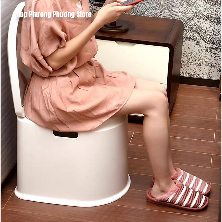 Bô vệ sinh di động cho người già Chính hãng Ưu đãi