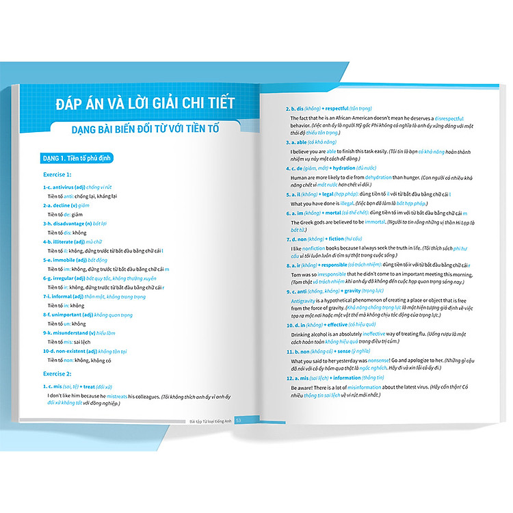 Bài Tập Từ Loại Tiếng Anh (Ôn Thi Vào Lớp 10 Và 10 Chuyên) - Ảnh 5