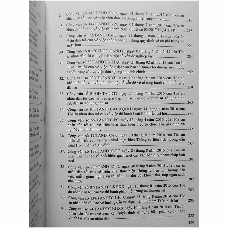 Tổng Hợp Công Văn Của Tòa Án Nhân Dân Tối Cao Hướng Dẫn Nghiệp Vụ và Giải Đáp Thắc Mắc Trong Lĩnh Vực Dân Sự, Tố Tụng Dân Sự - V2287T - Ảnh 6