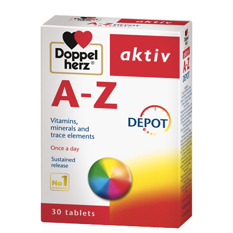 Thực Phẩm Chức Năng Viên Bổ Tổng Hợp DoppelHerz A-Z Depot (30 viên)