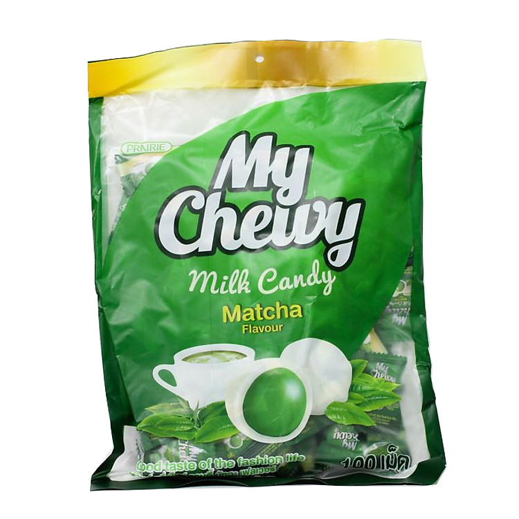 Kẹo sữa mềm Thái Lan Prairie My Chewy Milk Candy Matcha 380g