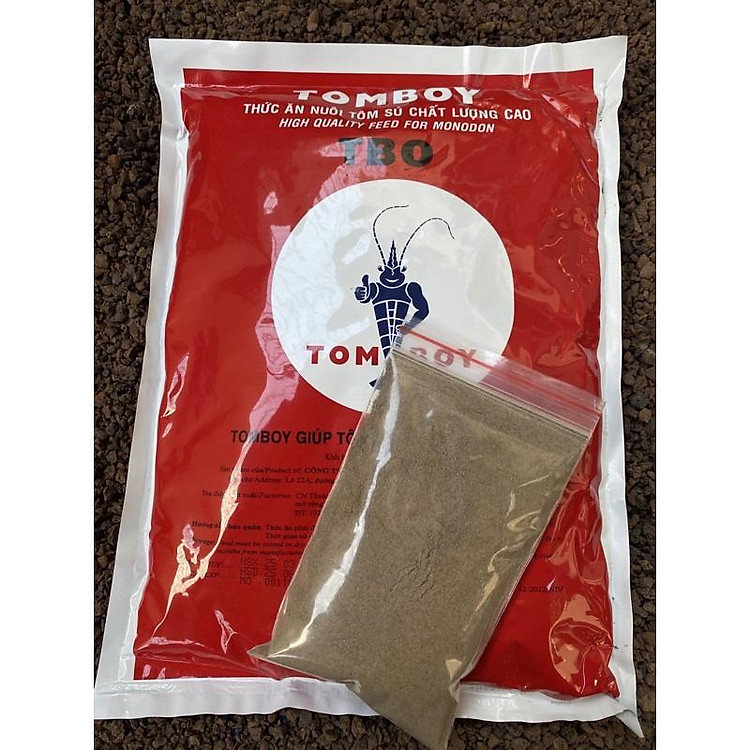 Thức ăn cho cá cảnh - Cám Tomboy hạt mịn thức ăn cho cá con và cá nhỏ - túi 1kg