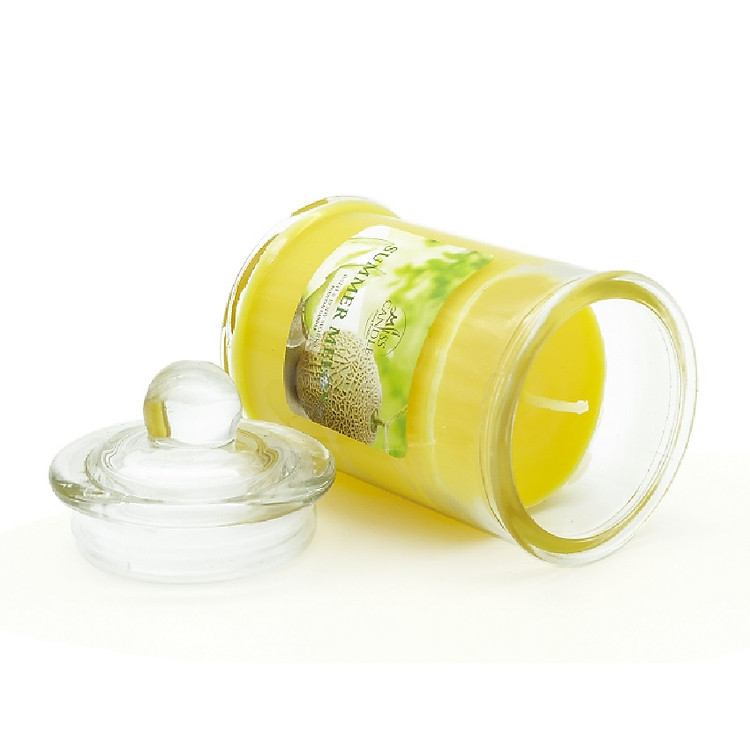 Nến thơm Miss Candle FTRAMART MIC5678 ly D6H11 95g, cháy 25 giờ, Nhiều mùi hương, Nguyên liệu sáp tinh luyện nhập khẩu, An toàn tuyệt đối, Hương thơm thiên nhiên