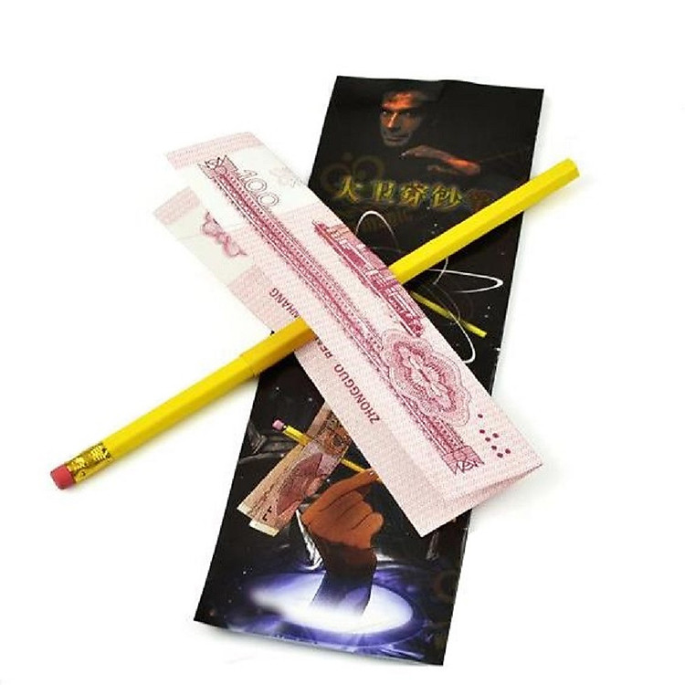 Đồ chơi ảo thuật: Bút chì rọc tiền