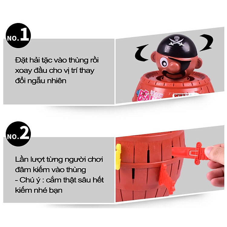 Đồ chơi đâm hải tặc cỡ lớn Chính hãng Giá tốt - Hình ảnh 3