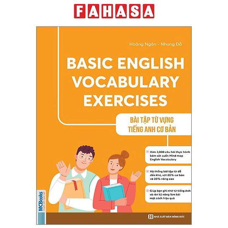 Basic English Vocabulary Exercises – Bài Tập Từ Vựng Tiếng Anh Cơ Bản