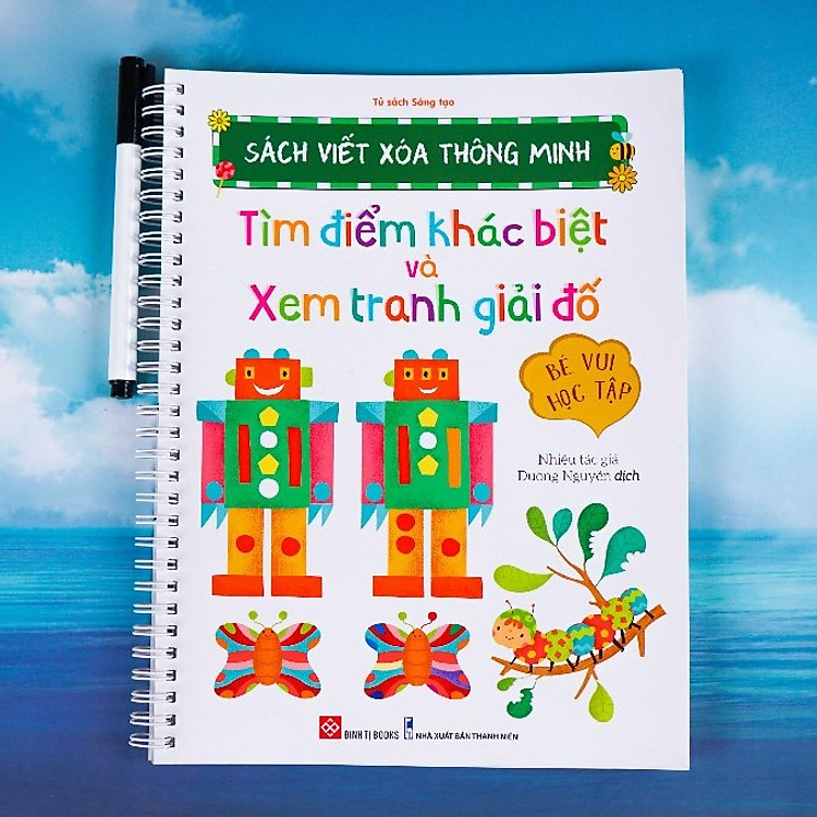 Viết Xóa Thông Minh Cho Bé Từ 4-7 Tuổi