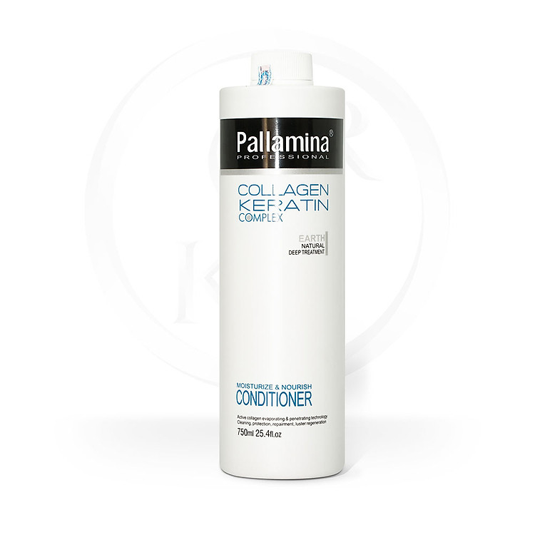 Dầu xả Pallamina Collagen Keratin phục hồi siêu mượt tóc cao cấp 750ml