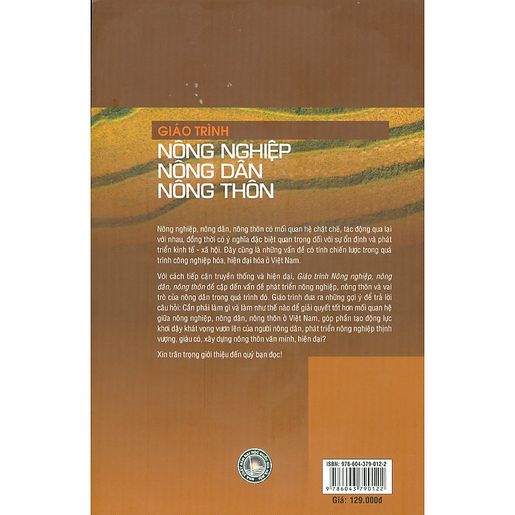 Giáo Trình Nông Nghiệp - Nông Dân - Nông Thôn - Ảnh 3