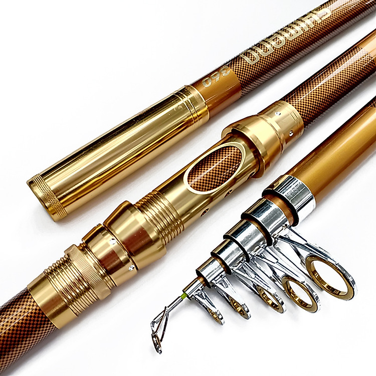 Cần câu vàng đồng cacbon C16