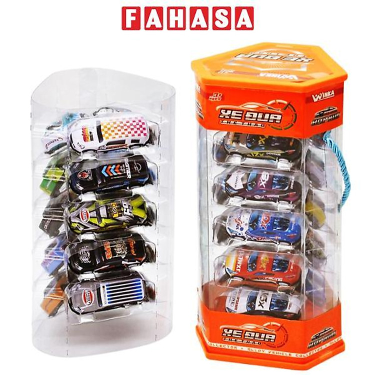 Bộ 15 Xe Mô Hình Hợp Kim - Xe Đua Thể Thao - Winka DK81355