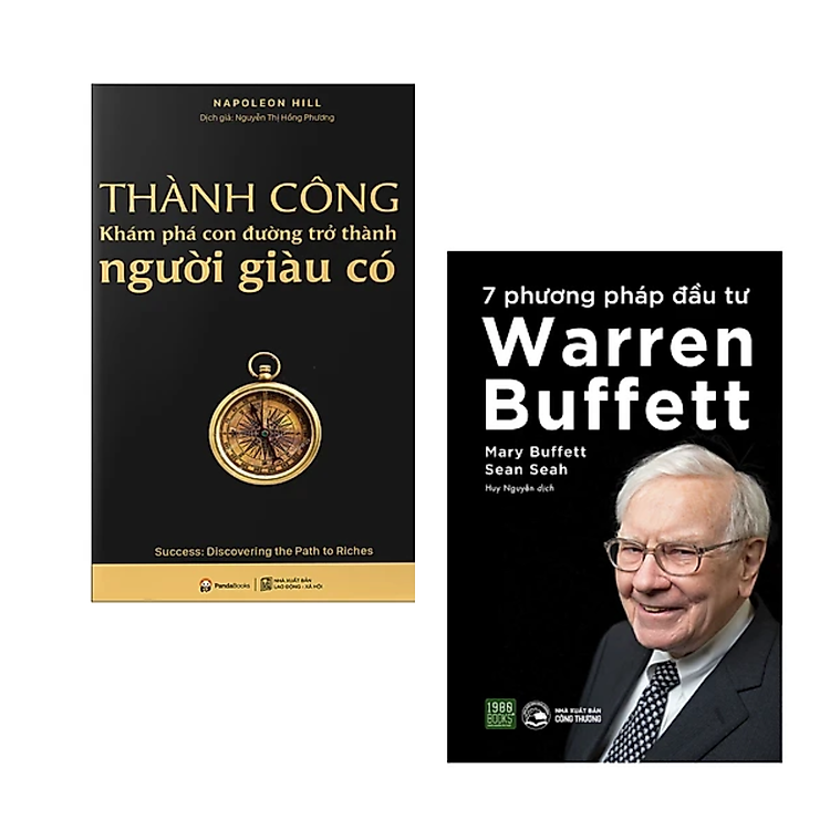 Combo 2 cuốn sách Bài Học Kinh Doanh : Thành Công Khám Phá Con Đường Trở Thành Người Giàu Có + 7 Phương Pháp Đầu Tư Warren Buffet