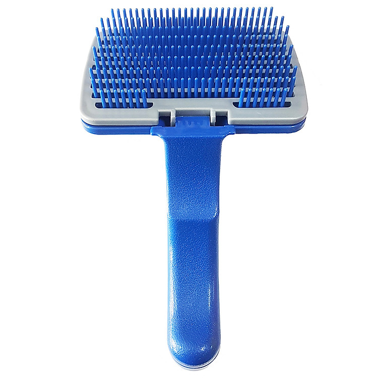 Lược chải lông có nút gỡ lông cho chó mèo (màu ngẫu nhiên)
