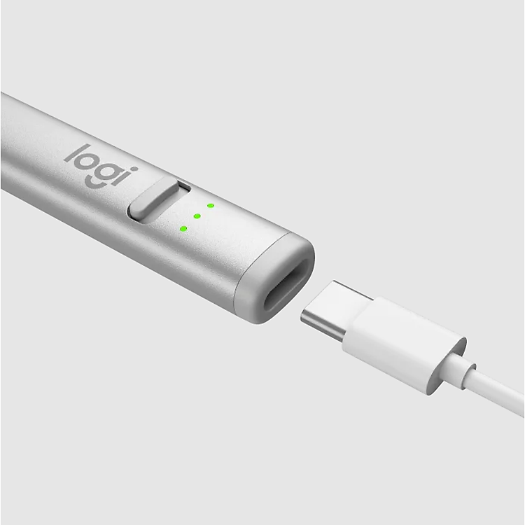 Bút Kỹ Thuật Số Logitech Crayon - Bạc - Ảnh 5