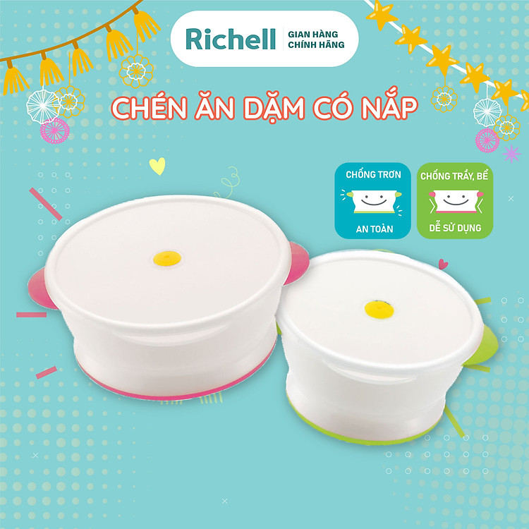 Tham Khảo tại ConCung: Chén ăn dặm Richell Nhật Bản 200ml , nhận ngay nhiều Ưu đãi