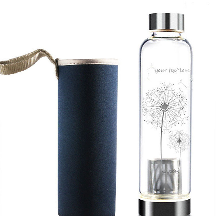 Bình uống trà giữ nhiệt có bao đựng