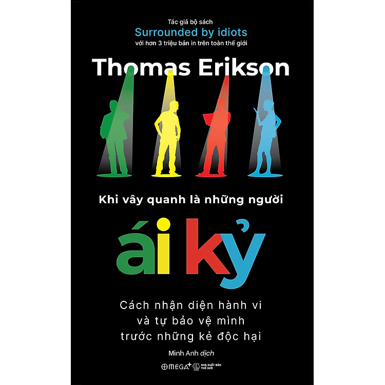 KHI VÂY QUANH LÀ NHỮNG NGƯỜI ÁI KỶ - Cách Nhận Diện Hành Vi Và Tự Bảo Vệ Mình Trước Những Kẻ Độc Hại - Thomas Erikson – Minh Anh dịch – Alphabooks - NXB Thế Giới