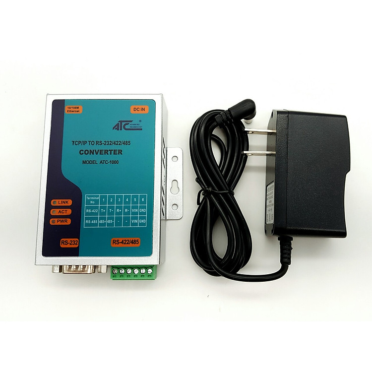 Bộ chuyển đổi RS232/422/485 sang IP (ATC-1000)_Hàng nhập khẩu