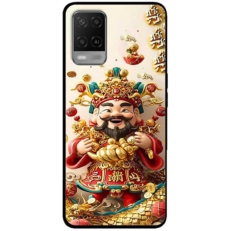 Ốp lưng cho Oppo A54 - A55 - A55s - Oppo A56 5G - Oppo A18 - A38 - A58 - Thần Tài Đến - Hàng Chính Hãng