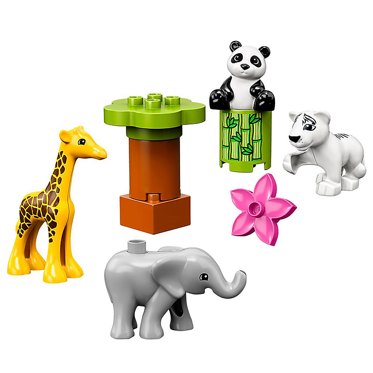 Mua Bộ 4 Thú Cưng Hoang Dã LEGO DUPLO Chính hãng Tiết kiệm - Hình ảnh 2