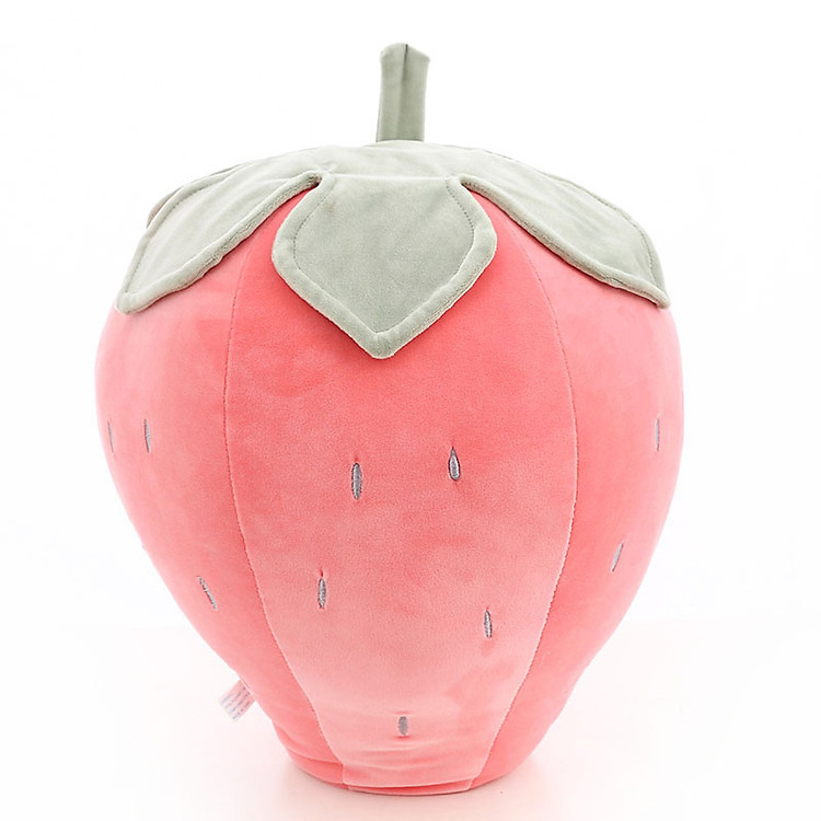 Gối ôm trái dâu siêu mềm 50cm Chính hãng Tiết kiệm - Hình ảnh 3