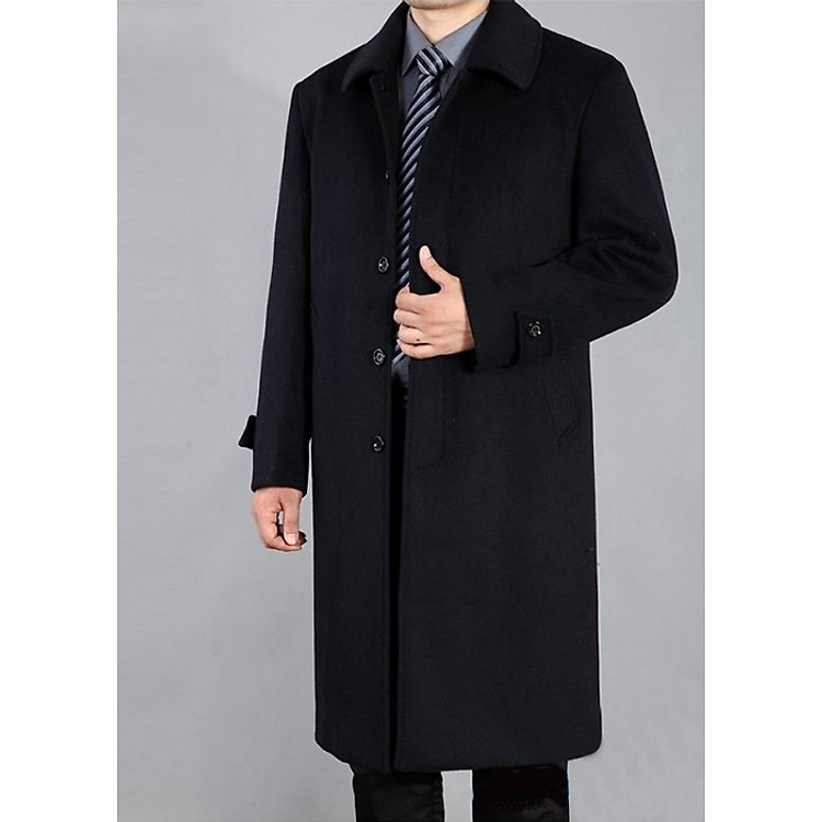 Áo khoác dạ nam trung niên đẹp NAD07
