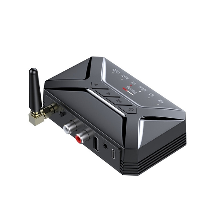 SOAIY Bộ Chuyển Đổi Thu Phát Âm Thanh Không Dây Đầu Vào USB RCA AUX Cho TV Bluetooth T-R22 - Hàng Nhập Khẩu