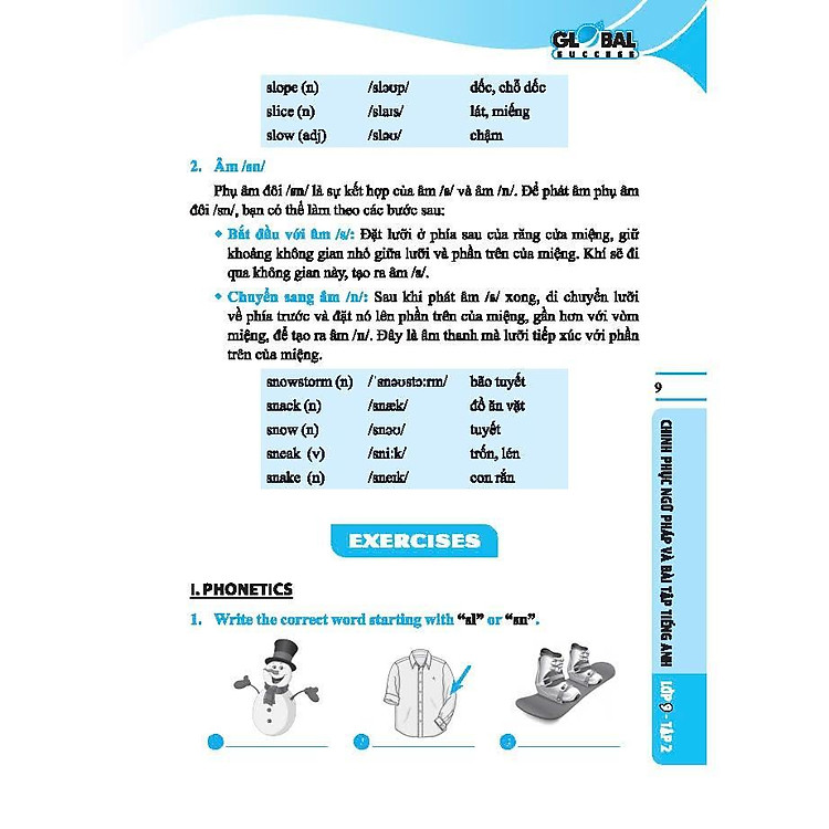 Global Success - Chinh Phục Ngữ Pháp Và Bài Tập Tiếng Anh Lớp 9 - Có Đáp Án (Tập 2) - Ảnh 7