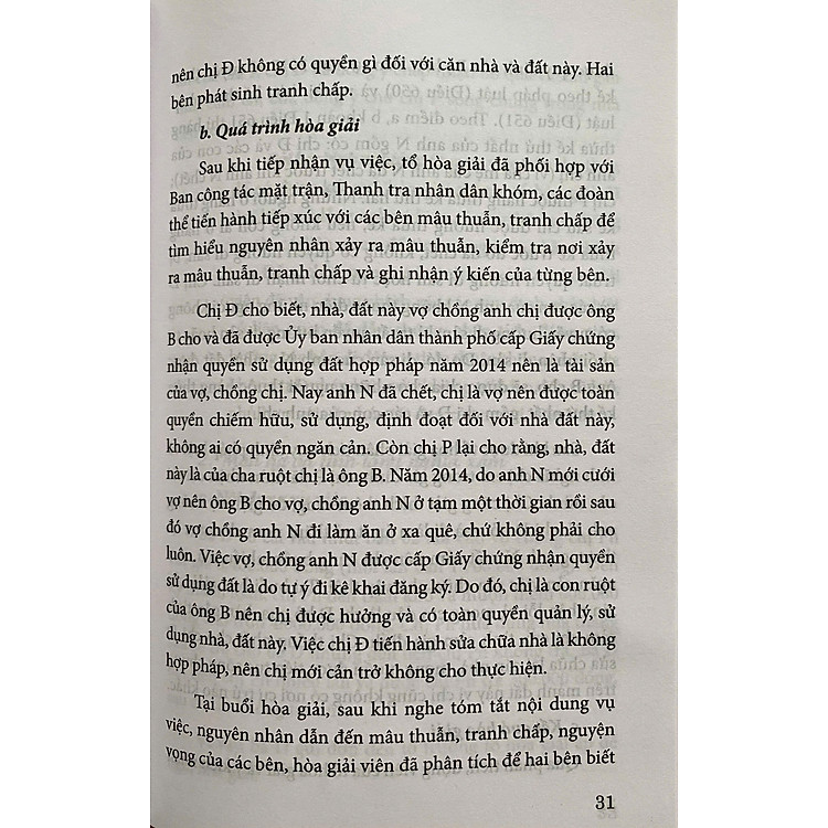 Một Số Vụ Việc Điển Hình Trong Công Tác Hoà Giải Ở Cơ Sở - Ảnh 6